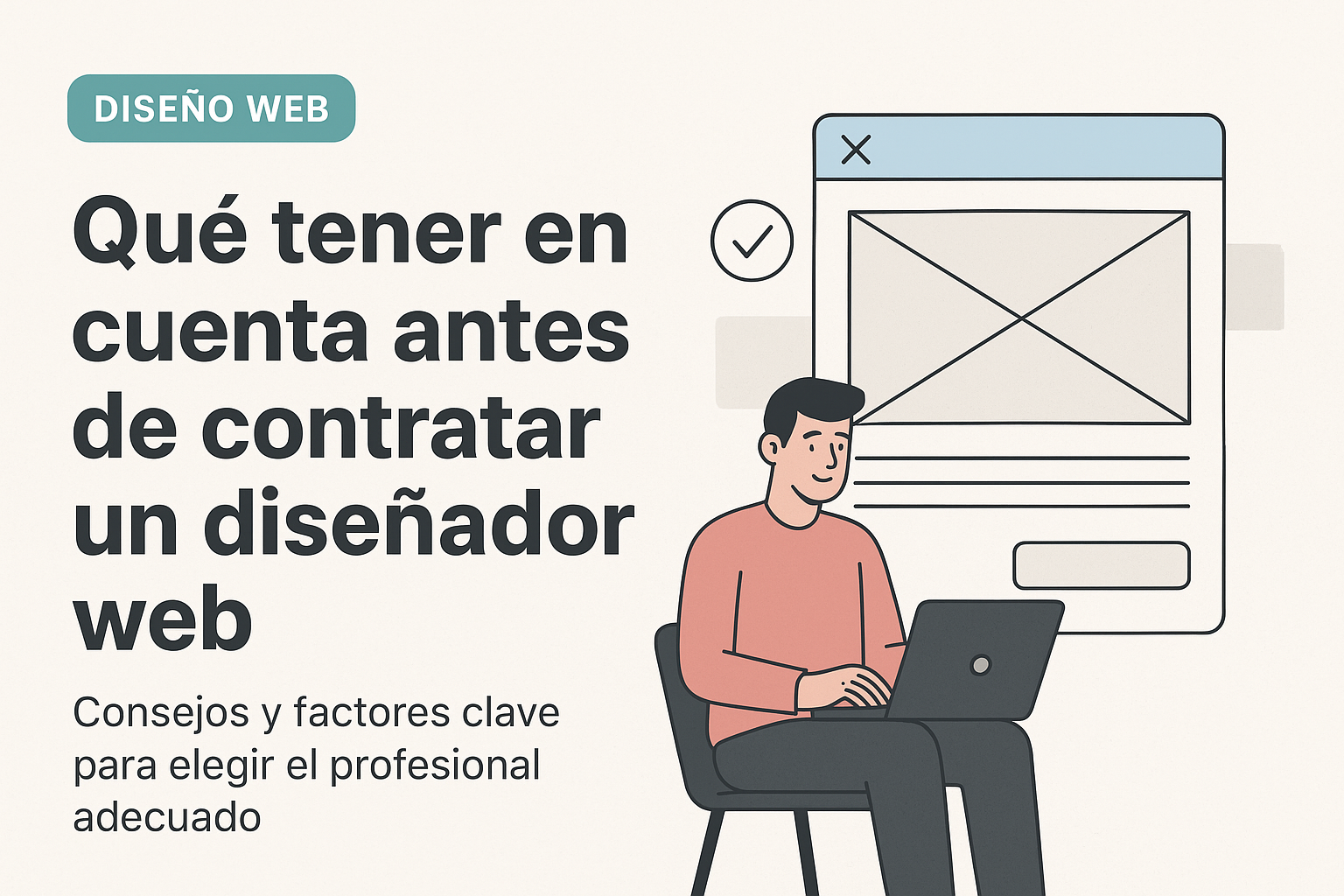 Qué tener en cuenta antes de contratar un diseñador web
