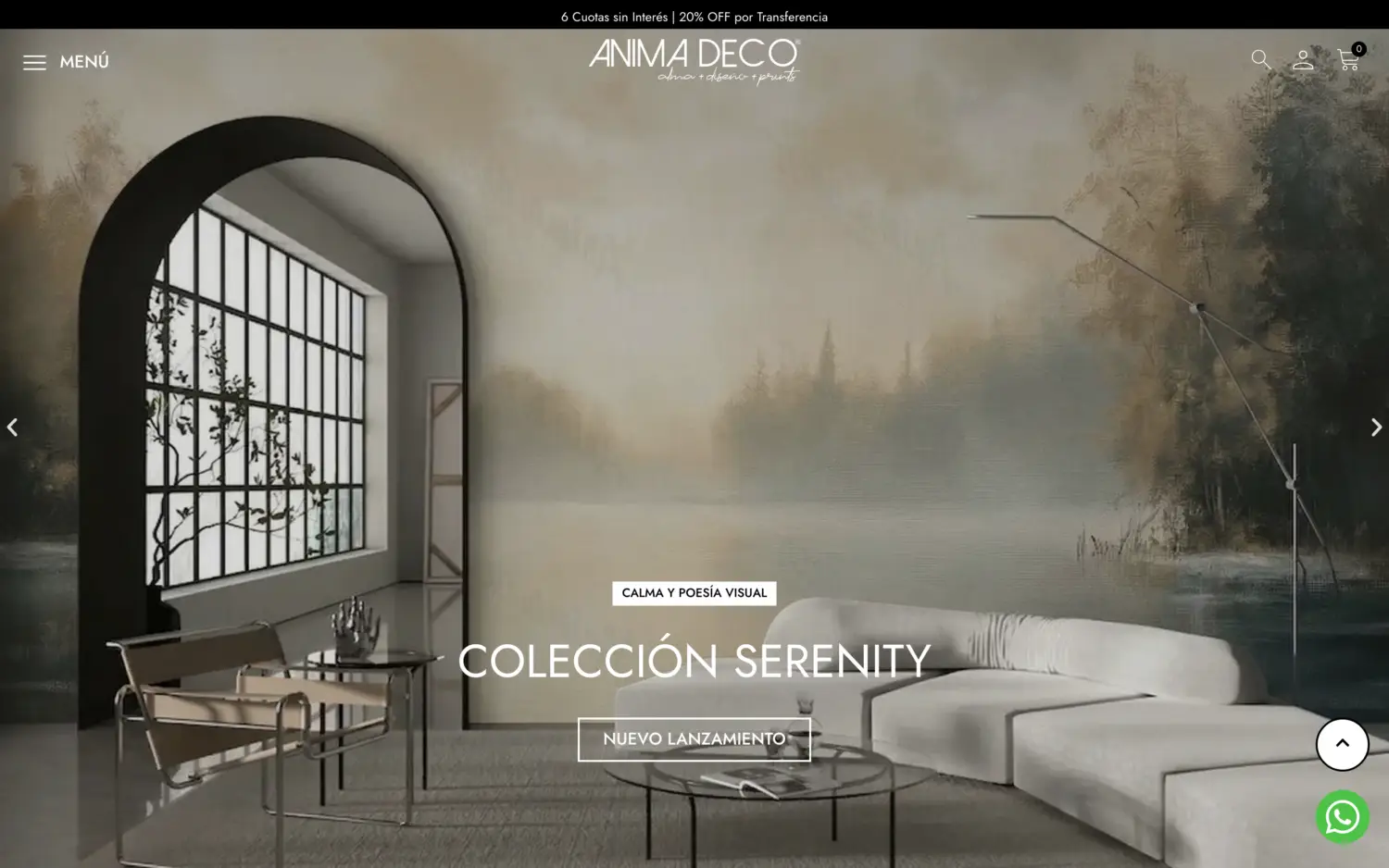 Anima Deco — desktop