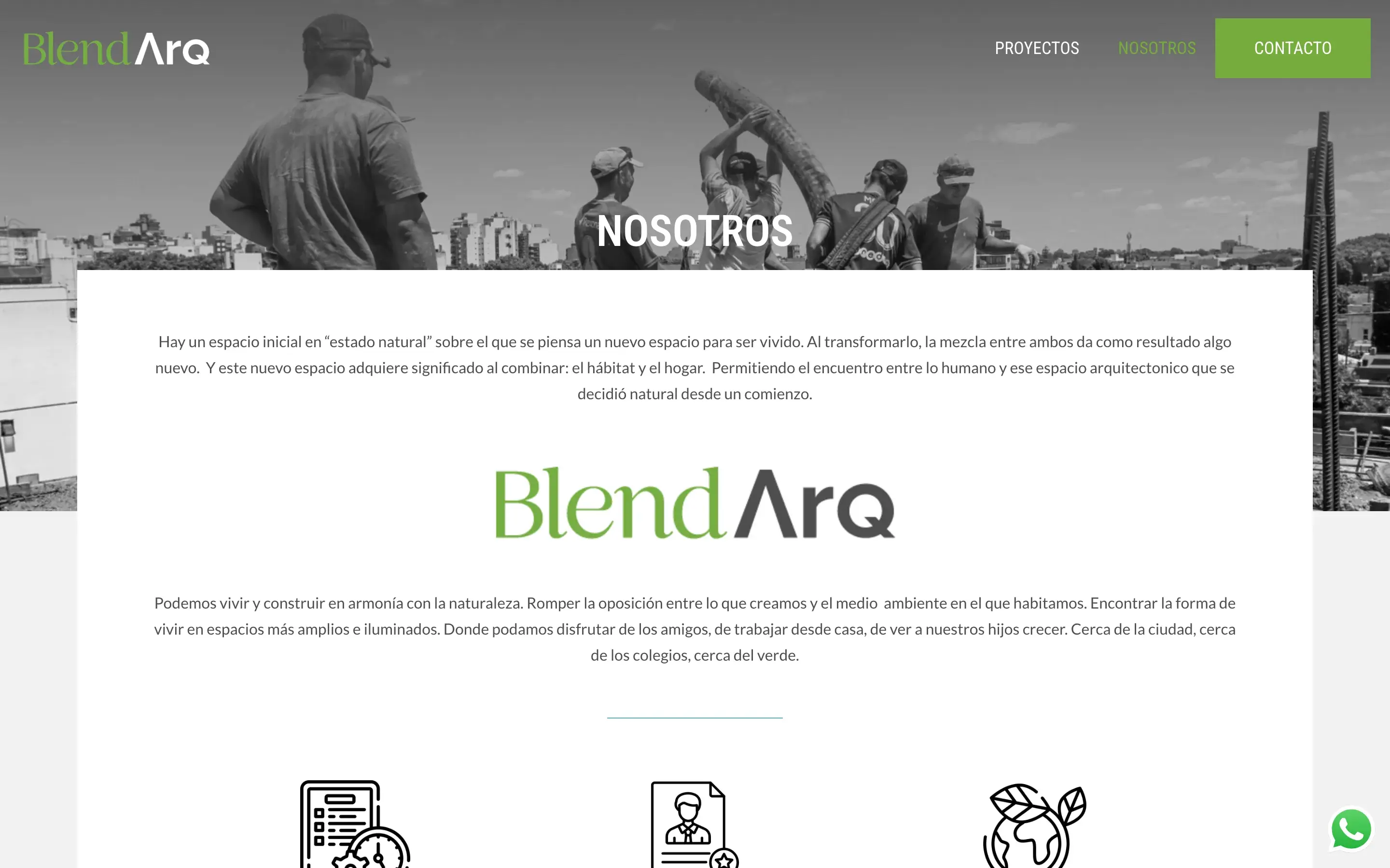 El estudio · Nosotros