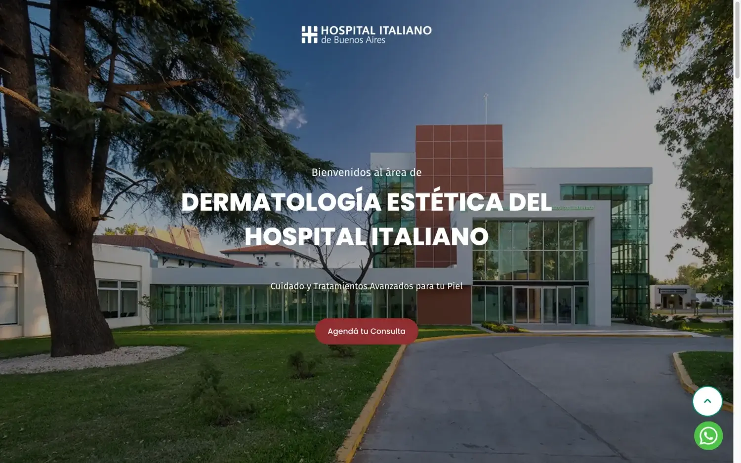 Hospital Italiano — desktop