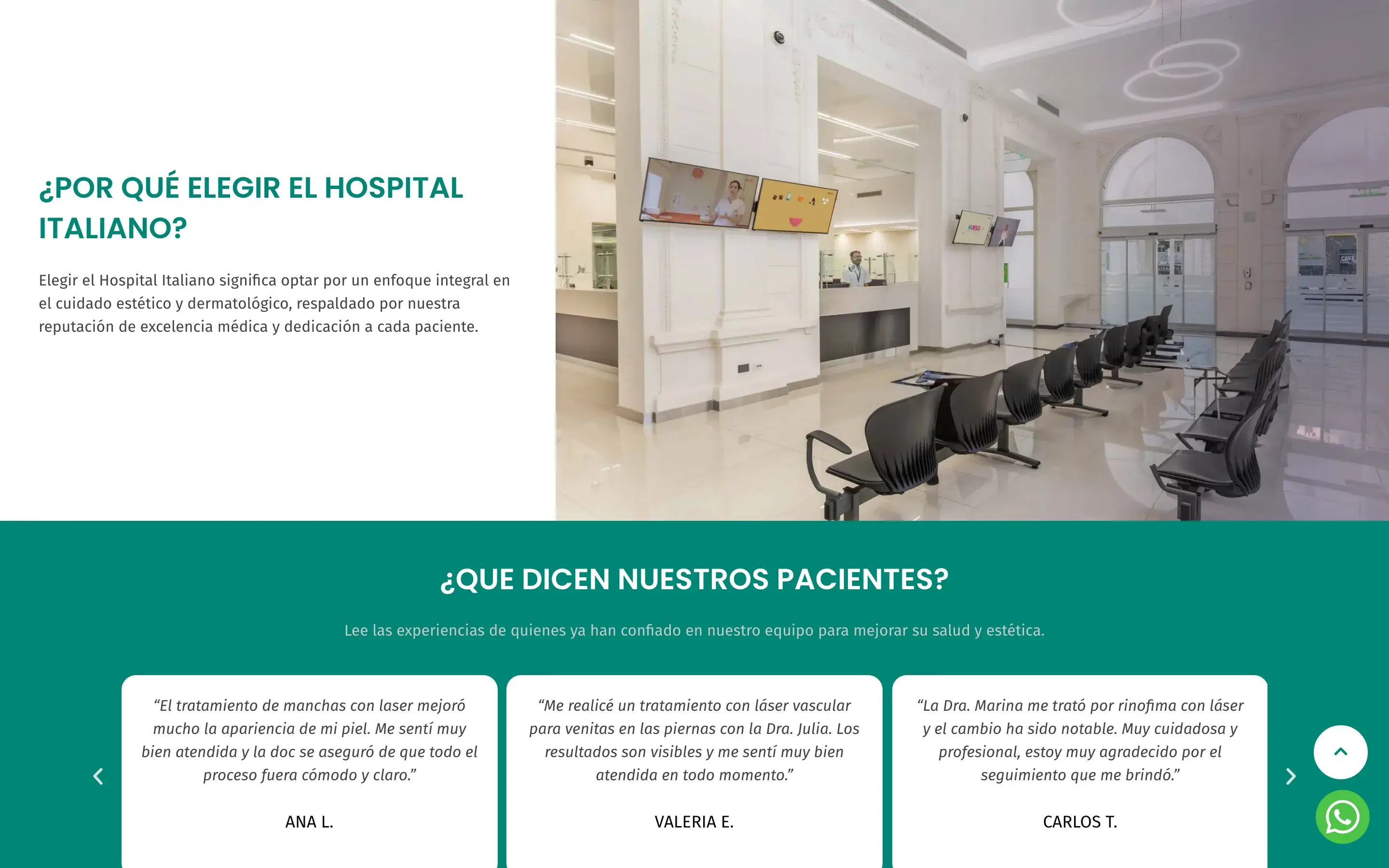 ¿Por qué elegir el Hospital Italiano?