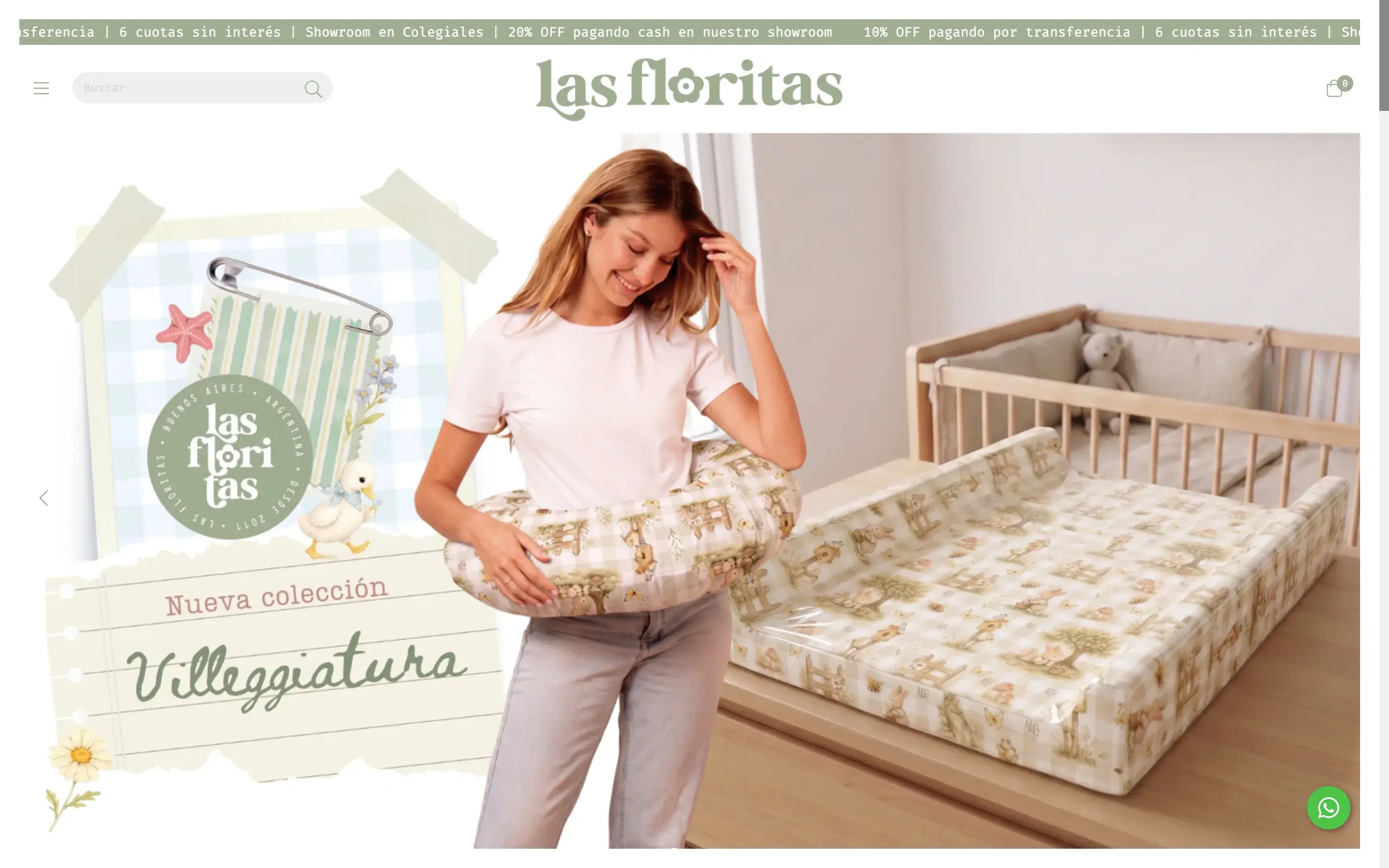 Las Floritas — desktop