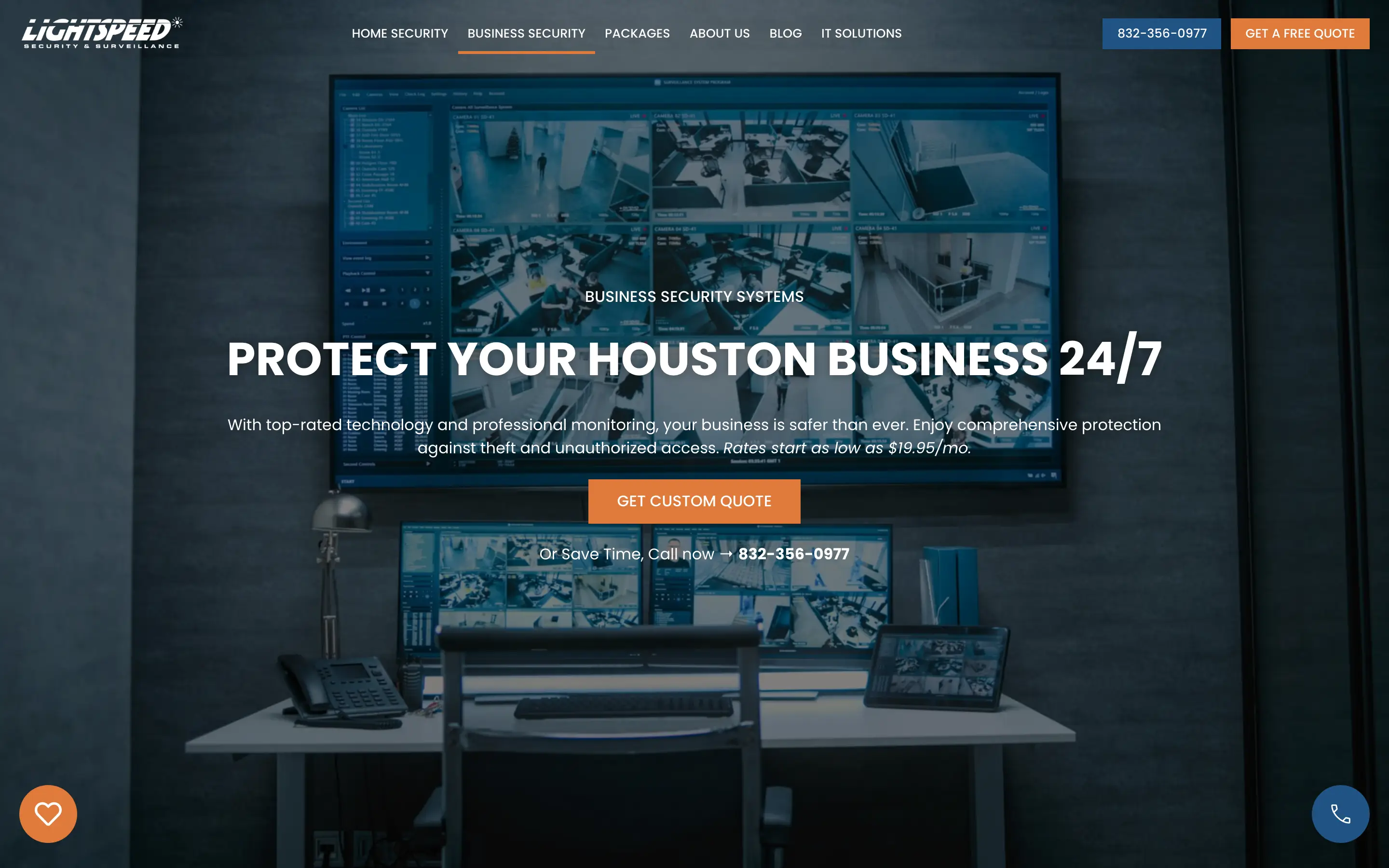 Servicios · Sistemas de seguridad para empresas