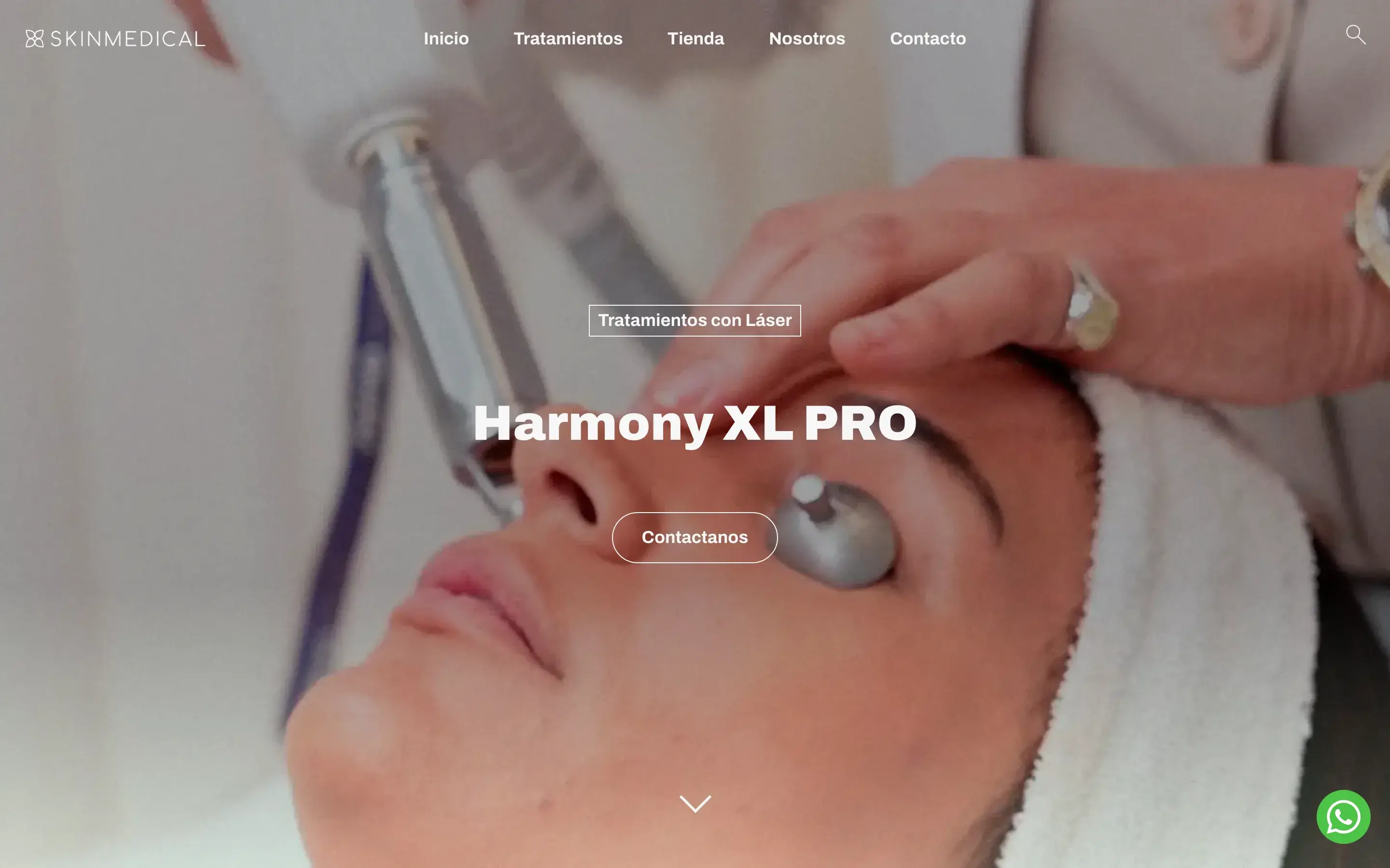 Ficha de tratamiento · Harmony XL Pro