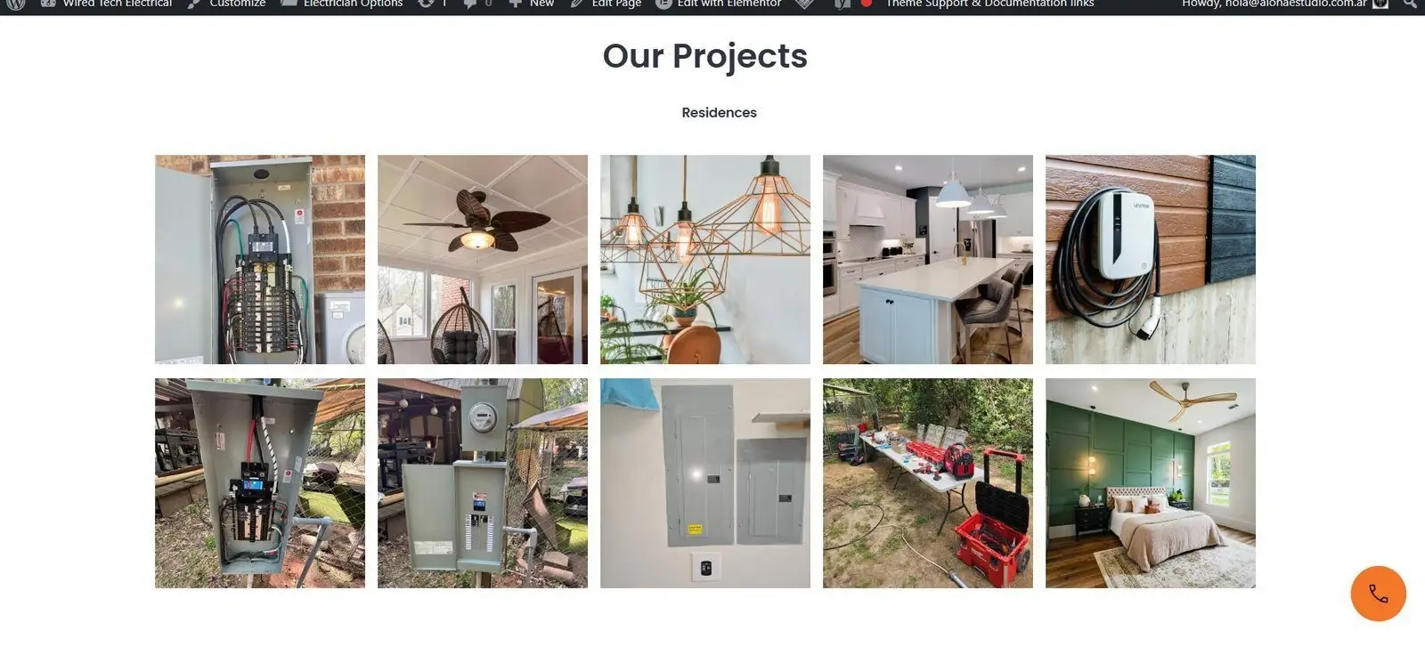 Our Projects · grilla de trabajos realizados